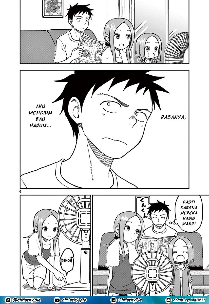 Karakai Jouzu no (Moto) Takagi-san Chapter 104 Gambar 6