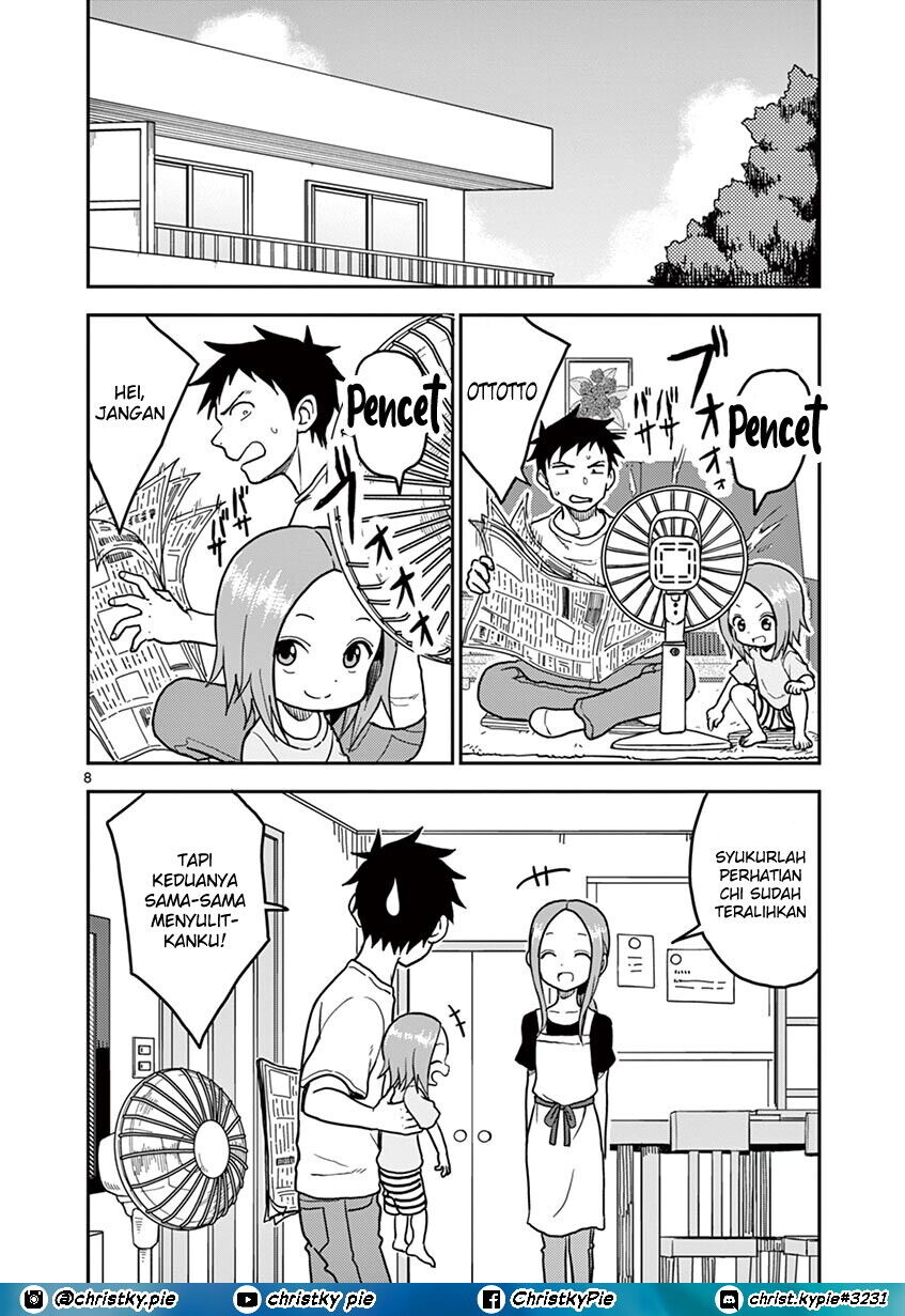 Karakai Jouzu no (Moto) Takagi-san Chapter 104 Gambar 8