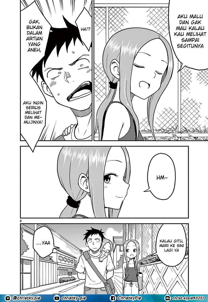 Karakai Jouzu no (Moto) Takagi-san Chapter 103 Gambar 8