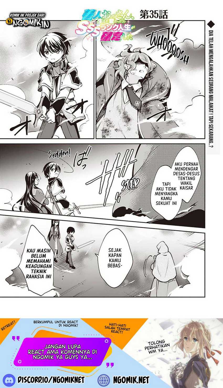 Baca Zennin Ossan, Umarekawattara SSS Rank Jinsei ga Kakutei shita Chapter 35 Gambar 2