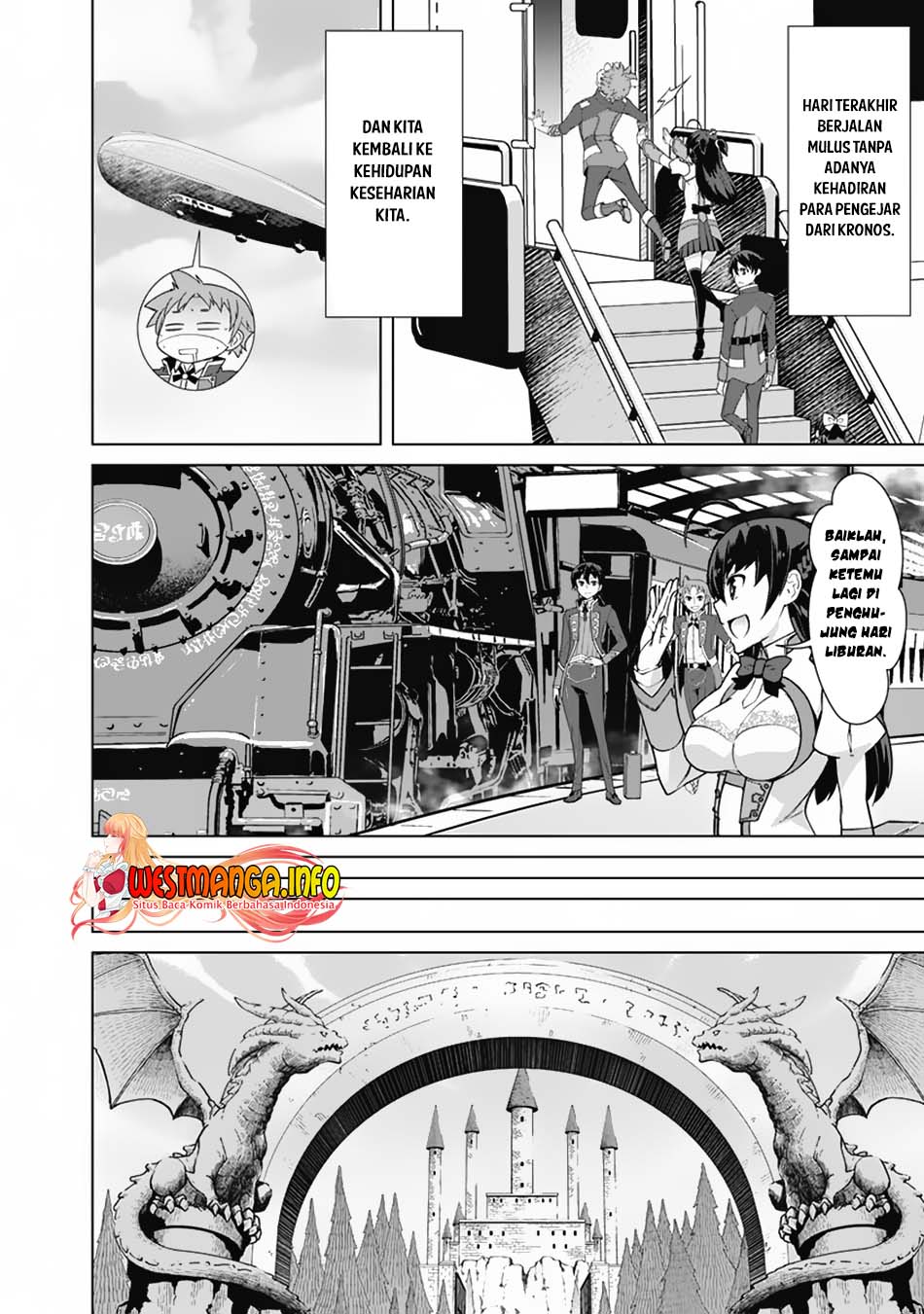 Rettou Me no Tensei Majutsushi Shiitage Rareta Moto Yuusha wa Mirai no Sekai o Yoyuu de Ikinuku Chapter 66 Gambar 8