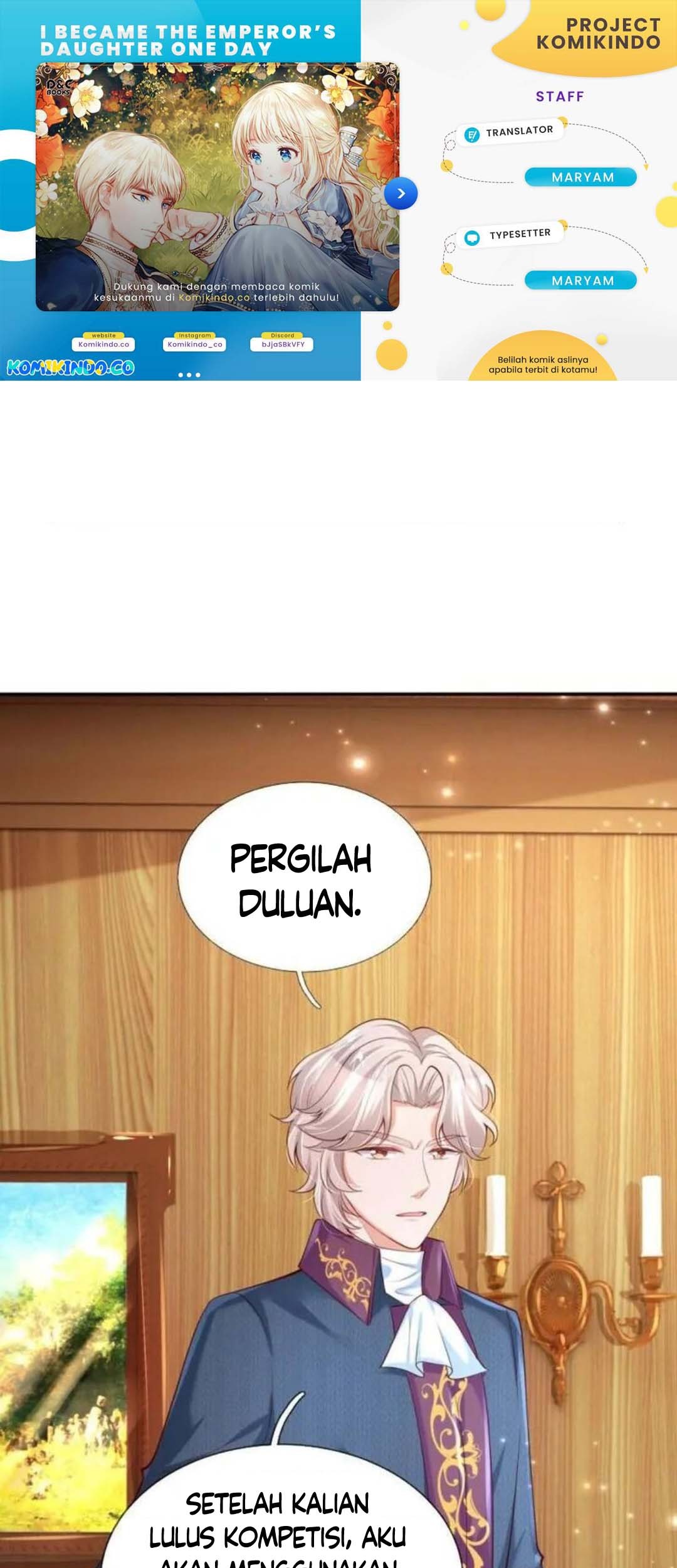 Baca Komik I Became The Emperor’s Daughter One Day Chapter 144 Gambar 1