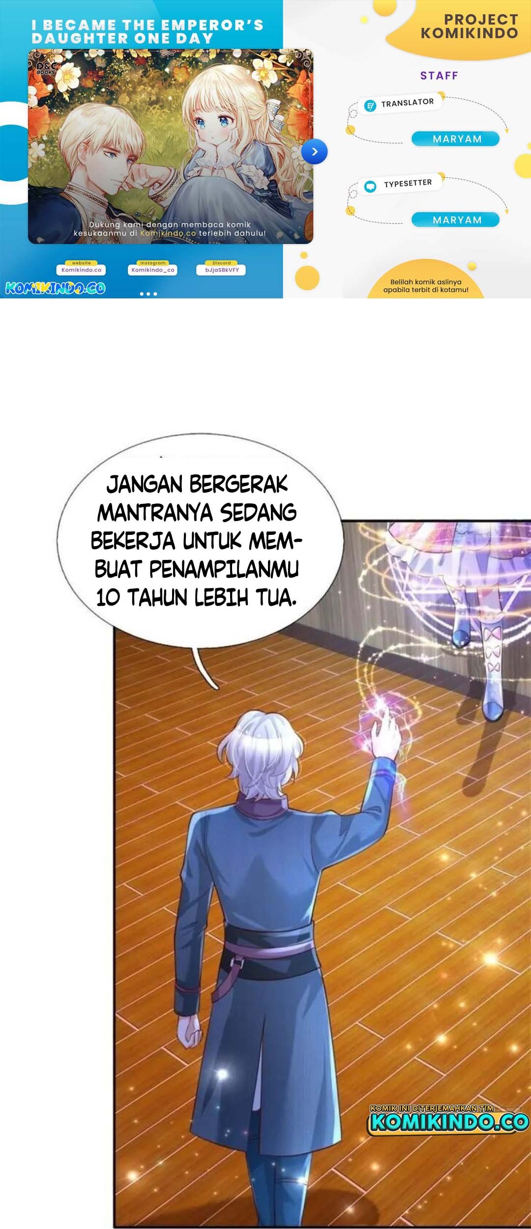 Baca Komik I Became The Emperor’s Daughter One Day Chapter 143 Gambar 1