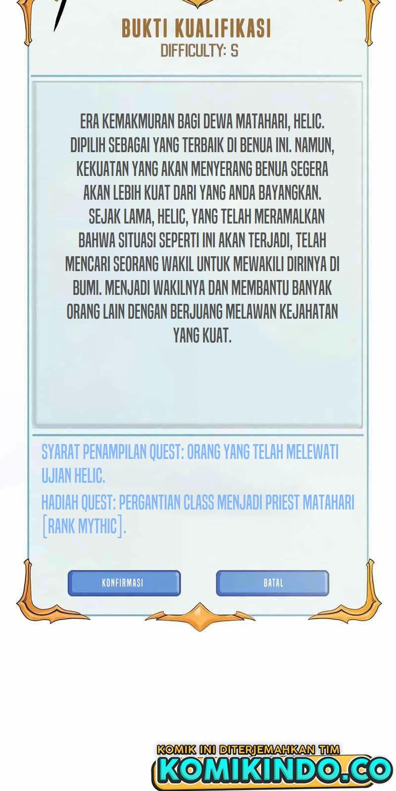 The Healing Priest Of The Sun Chapter 03 Gambar 15