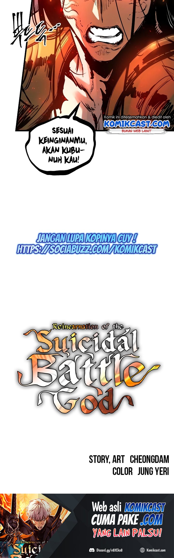 Reincarnation of the Suicidal Battle God Chapter 39 Gambar 54