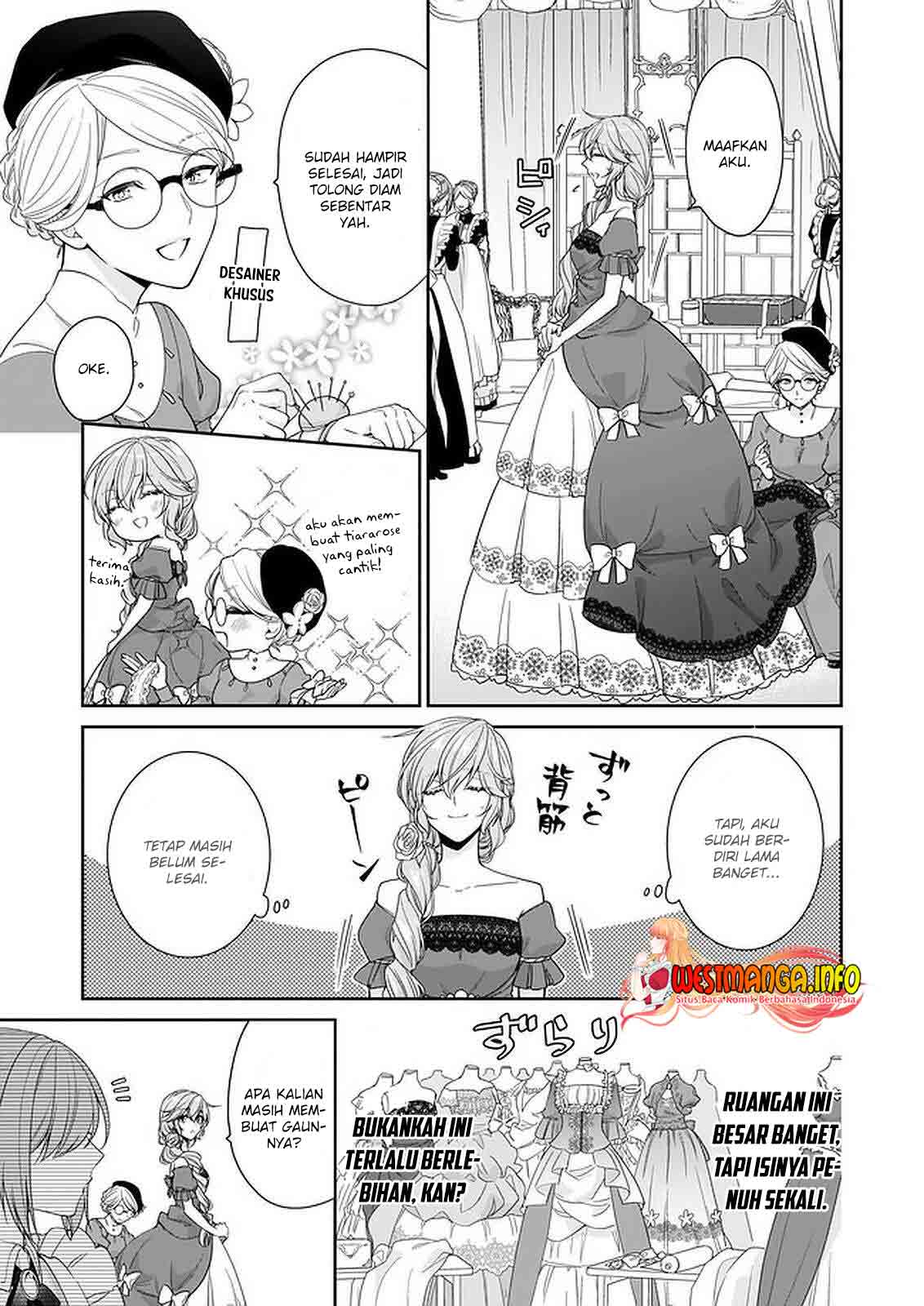 Akuyaku Reijou wa Ringoku no Outaishi ni Dekiai sareru Chapter 25 Gambar 5