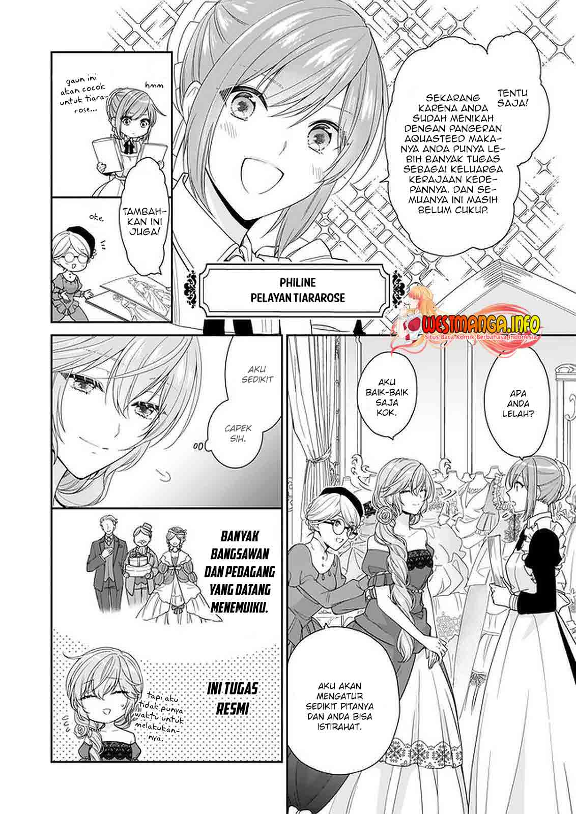 Akuyaku Reijou wa Ringoku no Outaishi ni Dekiai sareru Chapter 25 Gambar 6