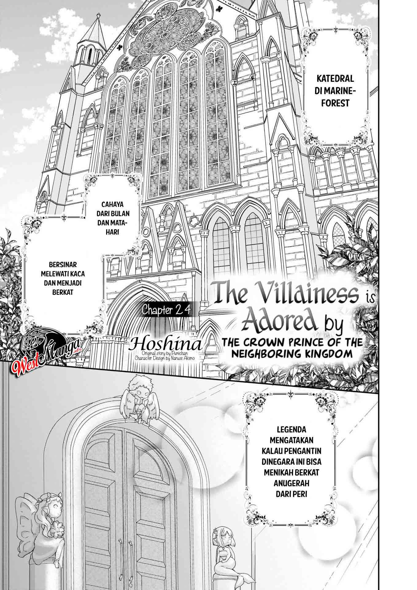 Baca Manga Akuyaku Reijou wa Ringoku no Outaishi ni Dekiai sareru Chapter 24 Gambar 2
