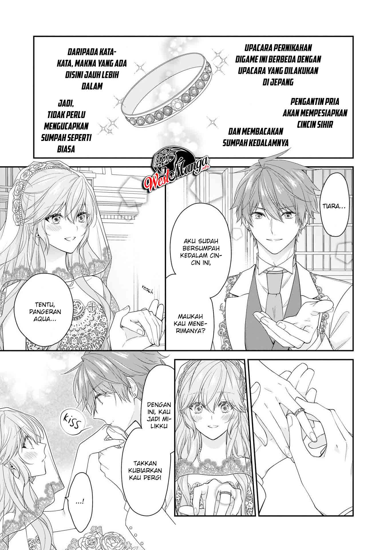 Akuyaku Reijou wa Ringoku no Outaishi ni Dekiai sareru Chapter 24 Gambar 22