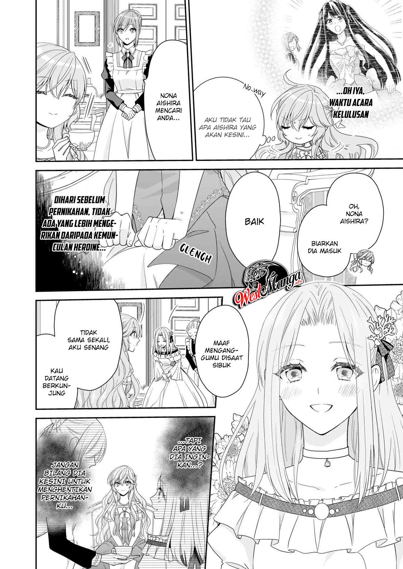 Akuyaku Reijou wa Ringoku no Outaishi ni Dekiai sareru Chapter 23 Gambar 12