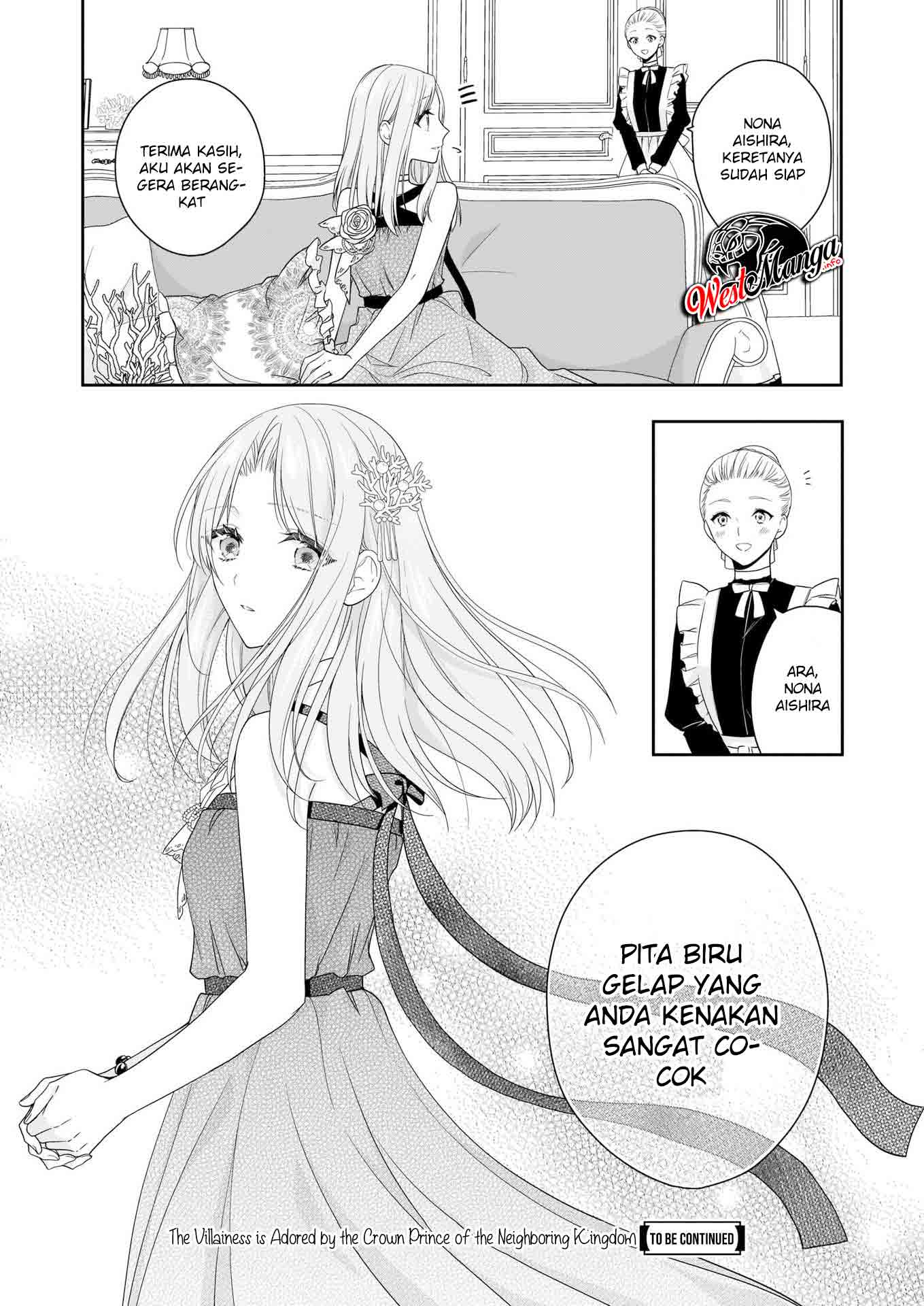 Akuyaku Reijou wa Ringoku no Outaishi ni Dekiai sareru Chapter 23 Gambar 27