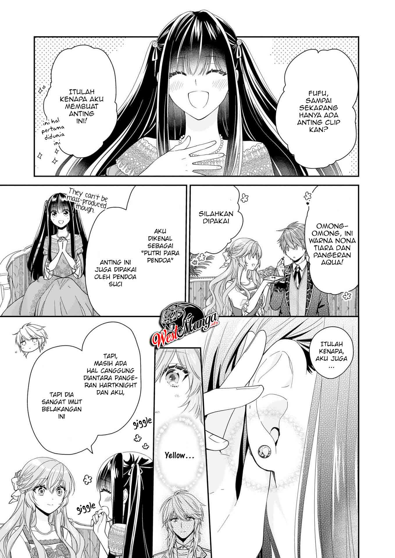 Akuyaku Reijou wa Ringoku no Outaishi ni Dekiai sareru Chapter 22 Gambar 22