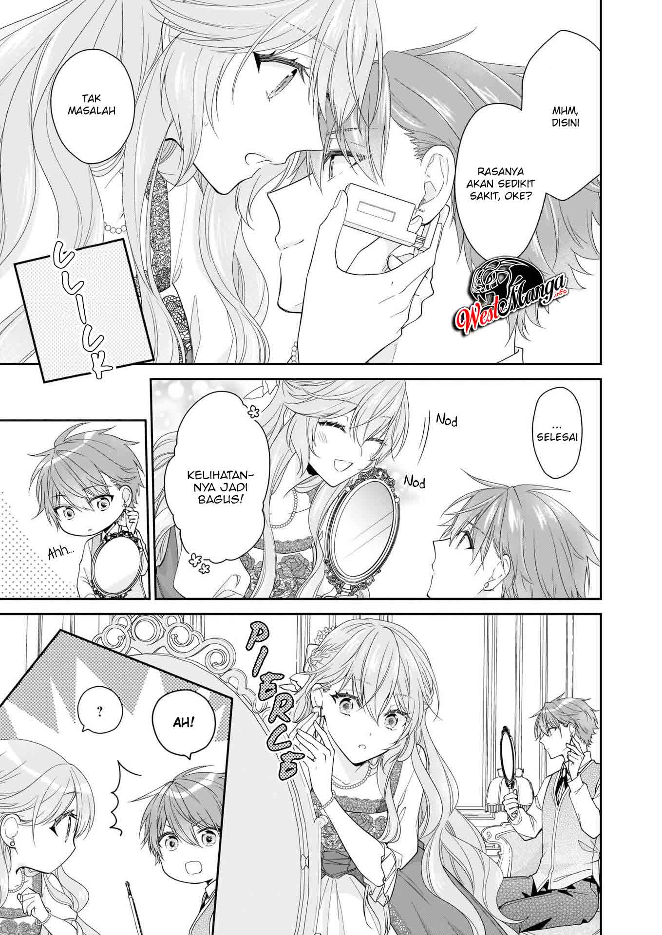 Akuyaku Reijou wa Ringoku no Outaishi ni Dekiai sareru Chapter 22 Gambar 31