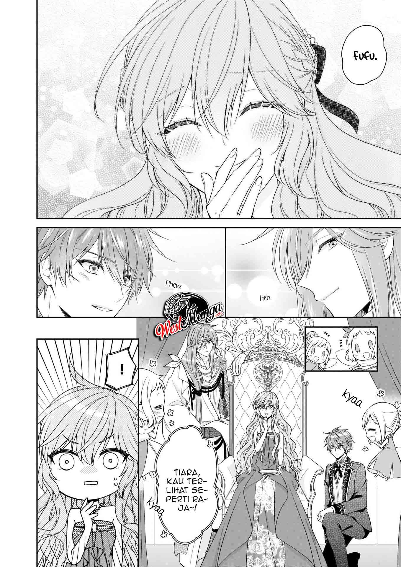 Akuyaku Reijou wa Ringoku no Outaishi ni Dekiai sareru Chapter 21 Gambar 41