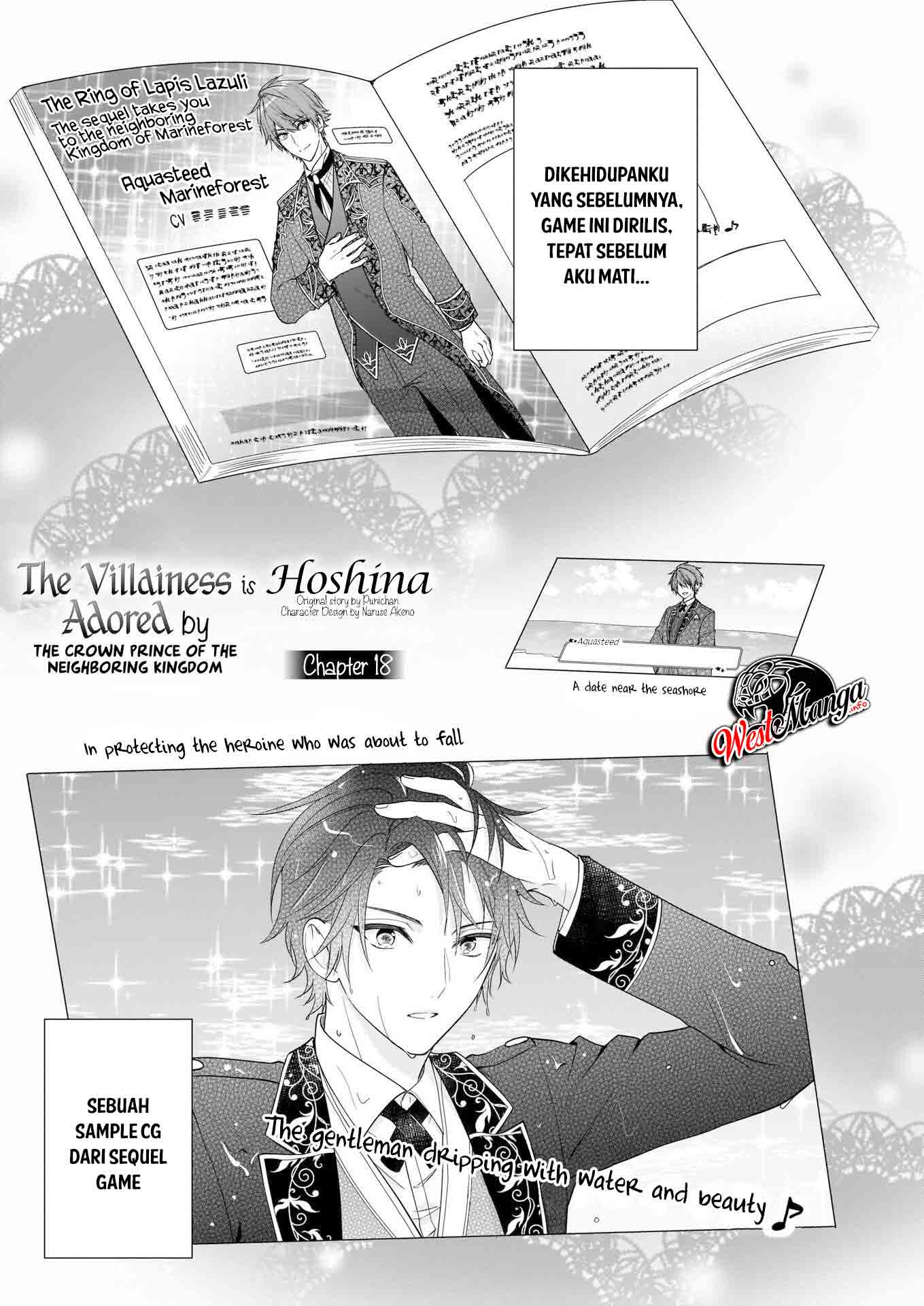Baca Manga Akuyaku Reijou wa Ringoku no Outaishi ni Dekiai sareru Chapter 18 Gambar 2