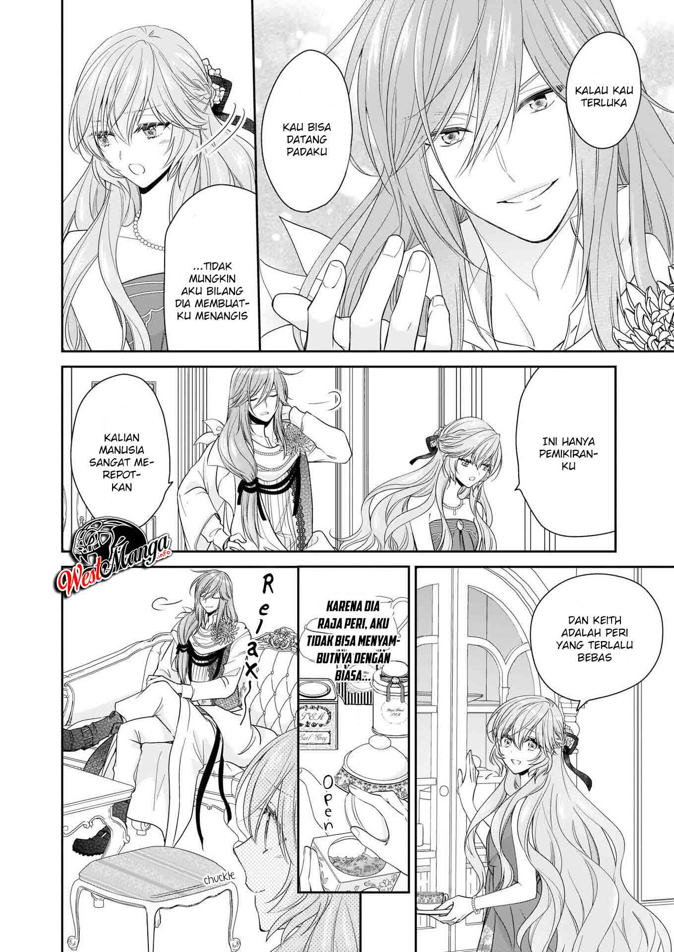 Akuyaku Reijou wa Ringoku no Outaishi ni Dekiai sareru Chapter 18 Gambar 30