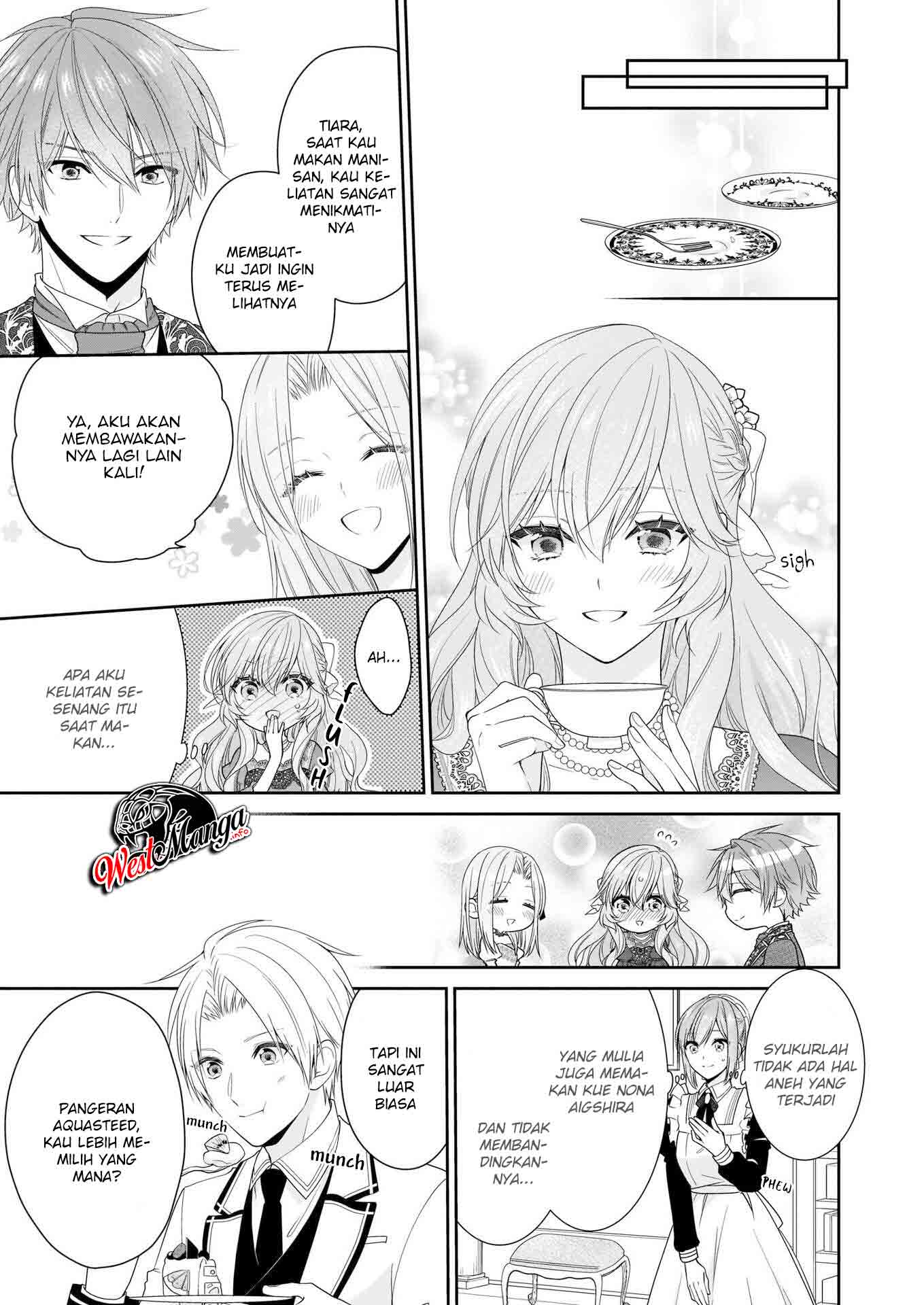 Akuyaku Reijou wa Ringoku no Outaishi ni Dekiai sareru Chapter 17 Gambar 32