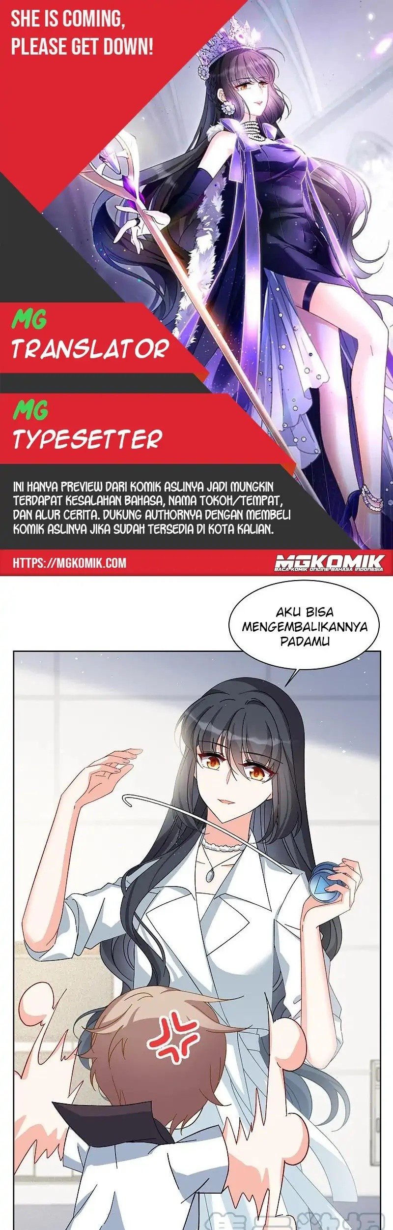 Baca Komik She Is Coming, Please Get Down! Chapter 69.3 Gambar 1