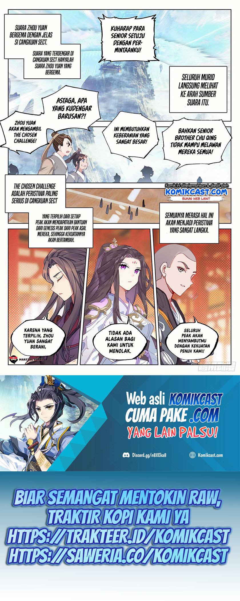 Yuan Zun Chapter 321 Gambar 8