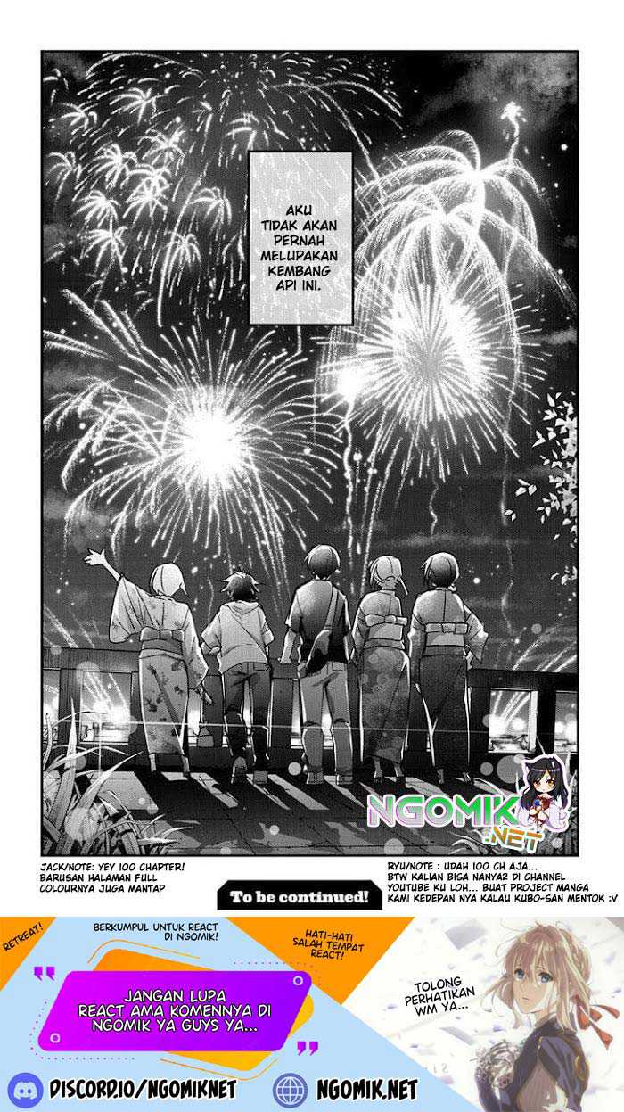Kubo-san wa Boku (Mobu) wo Yurusanai Chapter 100 Gambar 14