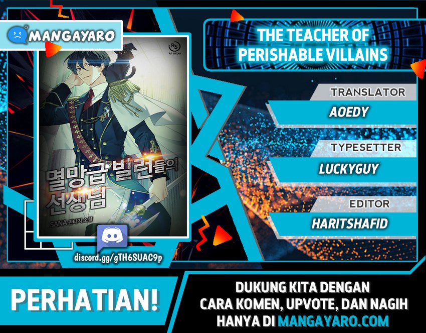 The Teacher Of Perishable Villains Komik The Teacher of Perishable Villains Chapter 23.2 - Komiku