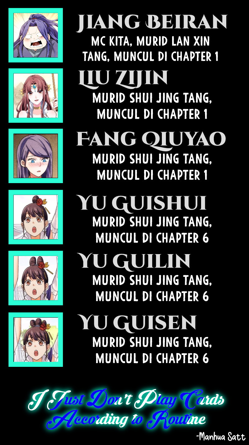I Just Don’t Play the Card According to the Routine Chapter 33 Gambar 42