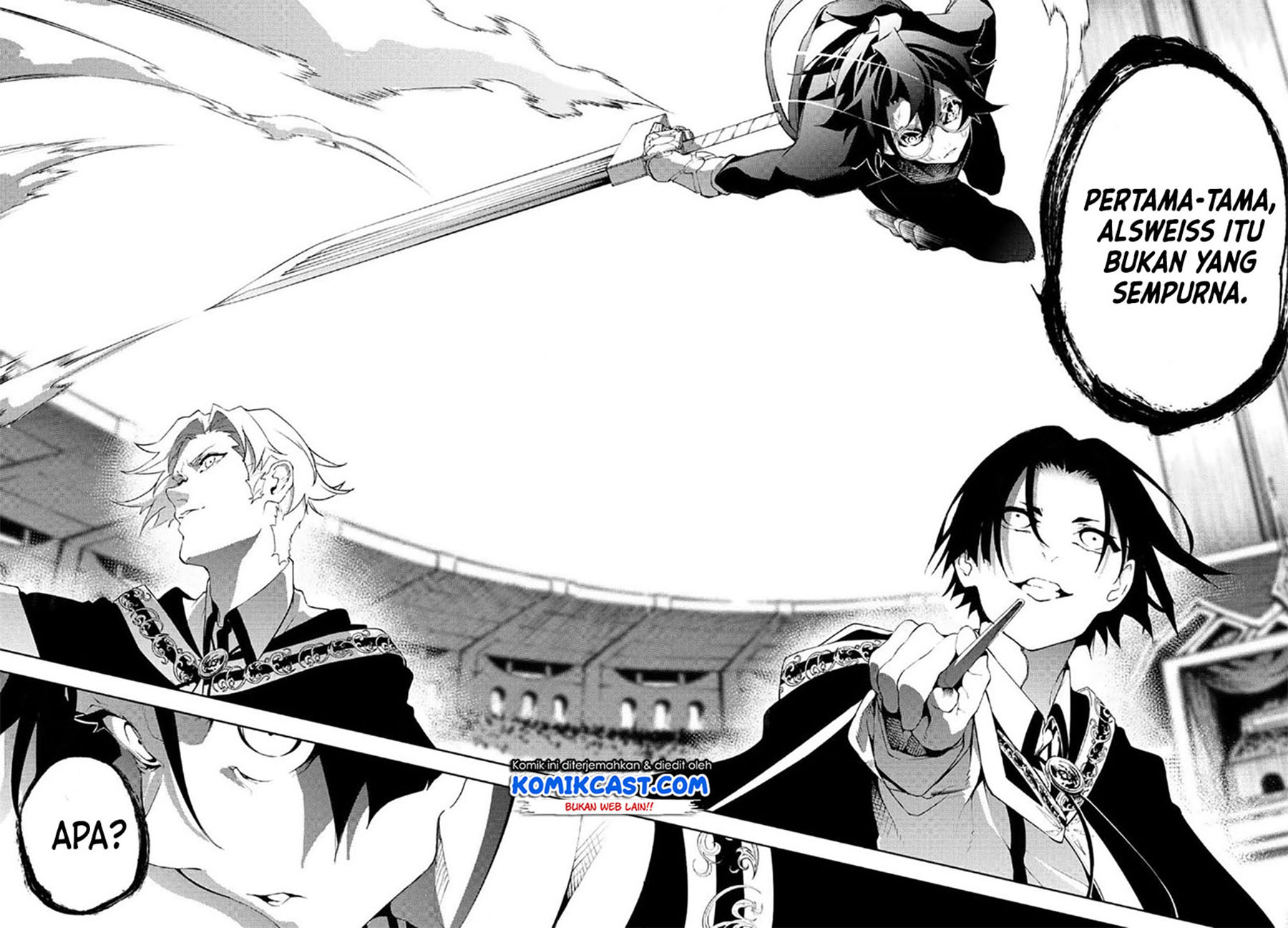 Tsue to Tsurugi no Wistoria Chapter 09 Gambar 40