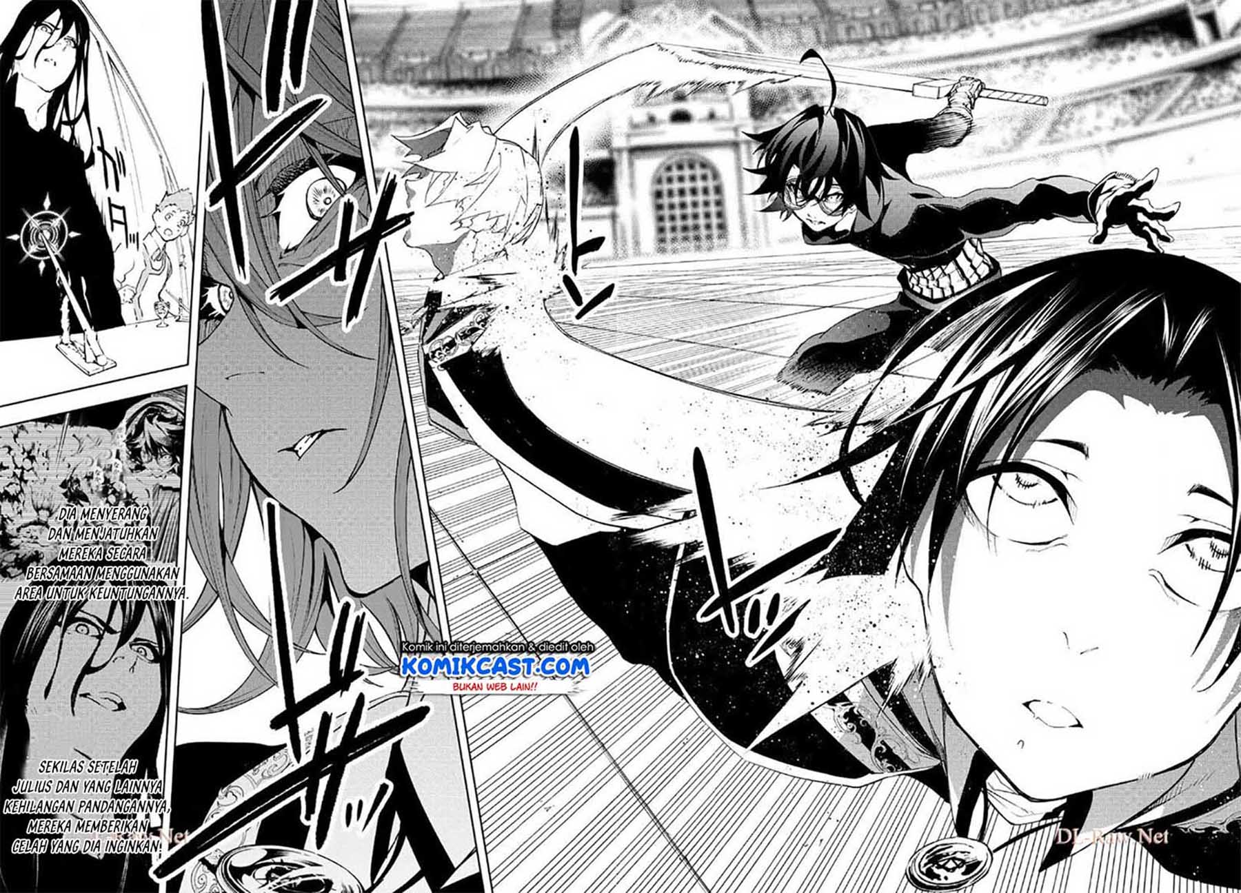 Tsue to Tsurugi no Wistoria Chapter 09 Gambar 41