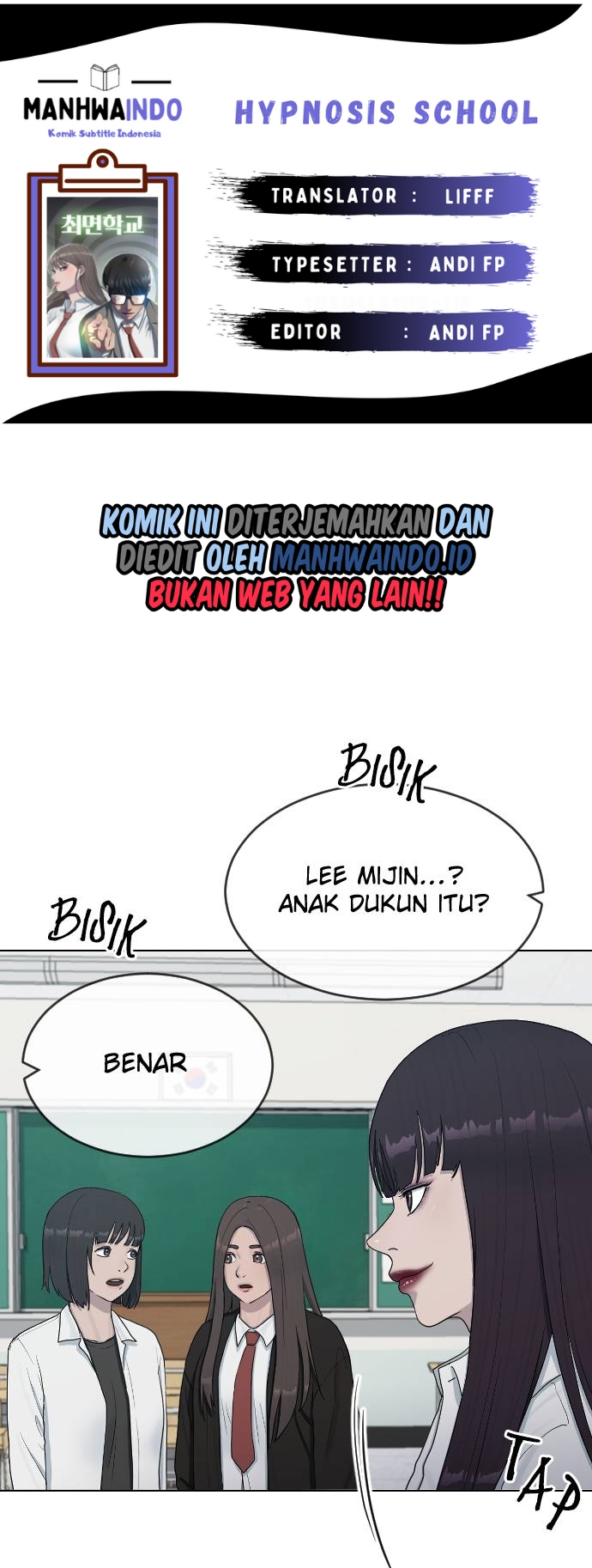 Baca Komik Hypnosis School Chapter 28 Gambar 1