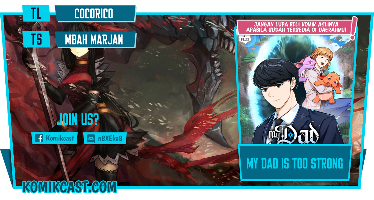 Baca Komik My Dad Is Too Strong Chapter 72 Gambar 1