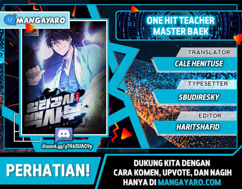 Baca Komik Number One Star Instructor Master Baek Chapter 14.1 Gambar 1