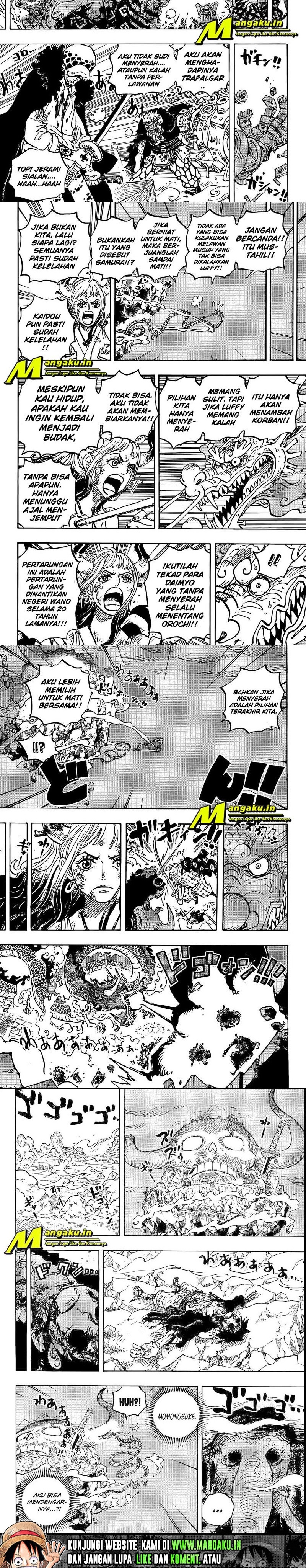 One Piece Chapter 1043 HQ Gambar 6