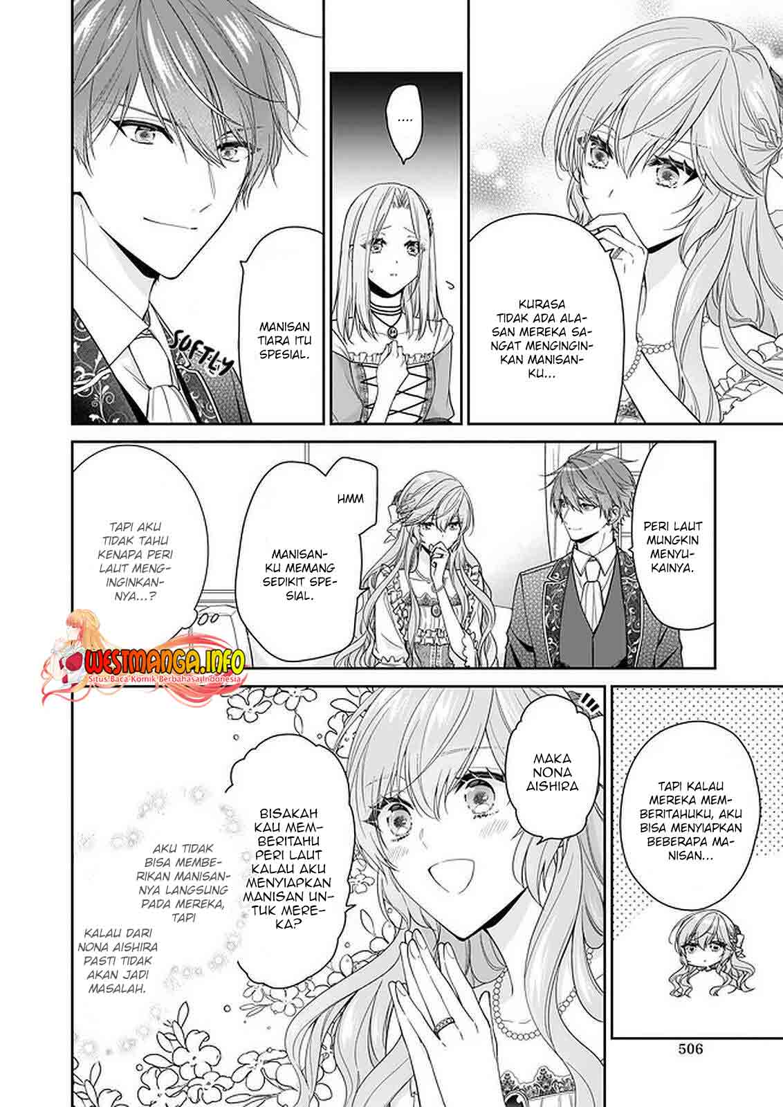 Akuyaku Reijou wa Ringoku no Outaishi ni Dekiai sareru Chapter 27 Gambar 15