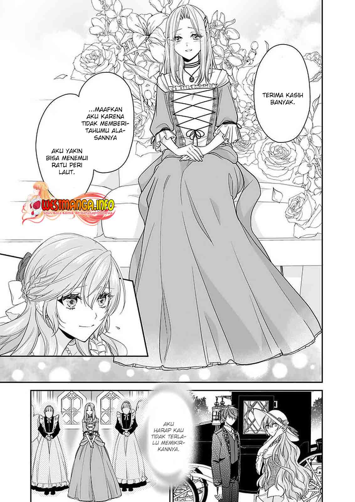 Akuyaku Reijou wa Ringoku no Outaishi ni Dekiai sareru Chapter 27 Gambar 22