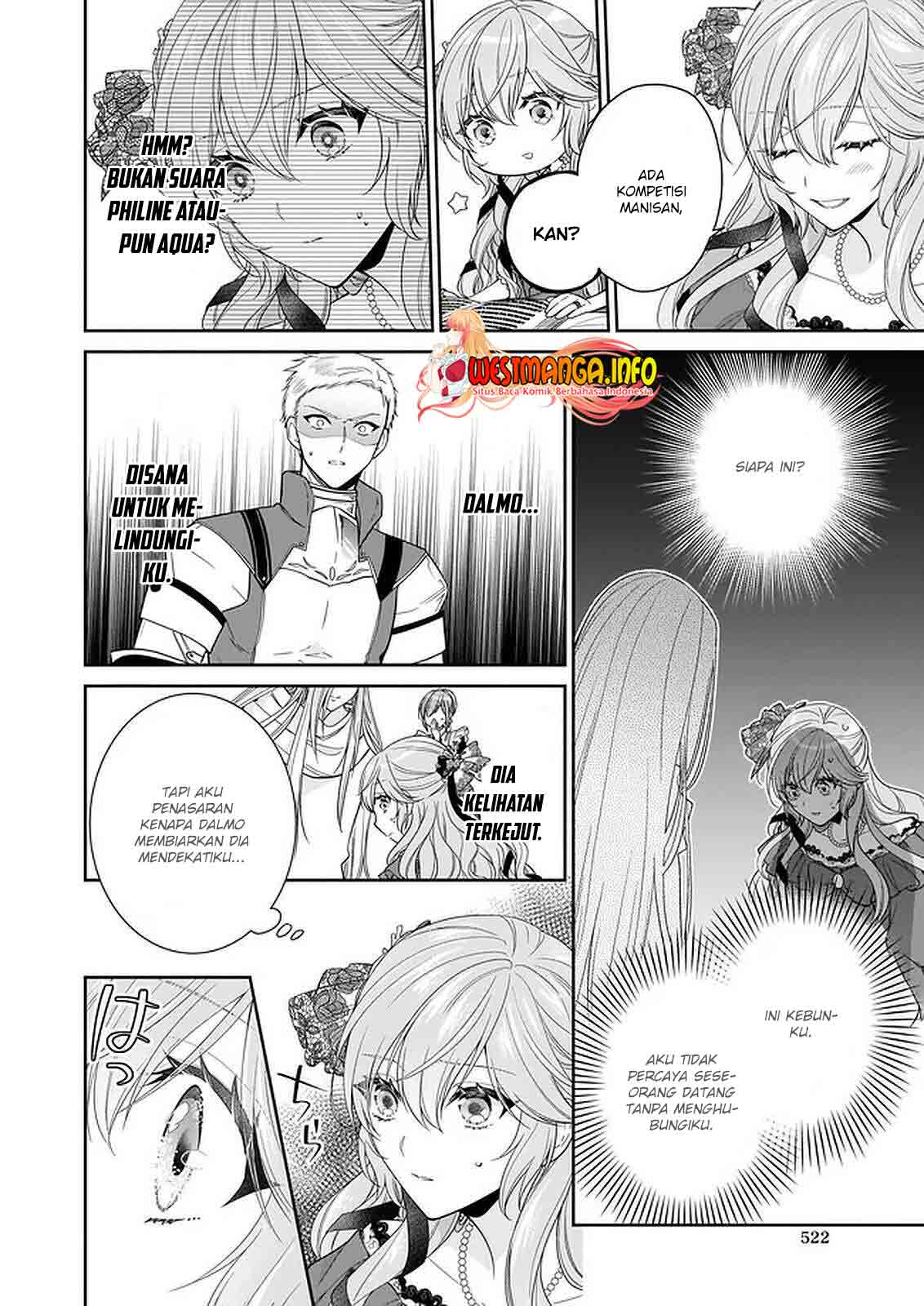 Akuyaku Reijou wa Ringoku no Outaishi ni Dekiai sareru Chapter 27 Gambar 31