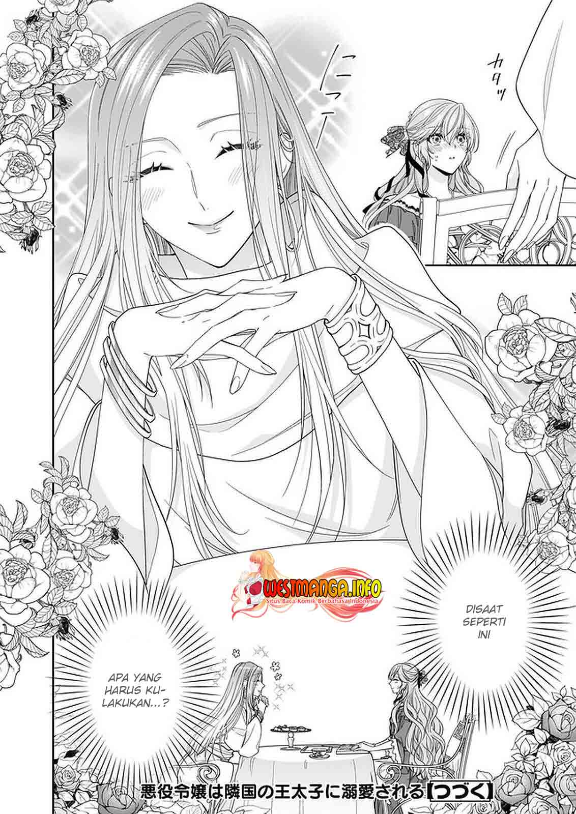 Akuyaku Reijou wa Ringoku no Outaishi ni Dekiai sareru Chapter 27 Gambar 33