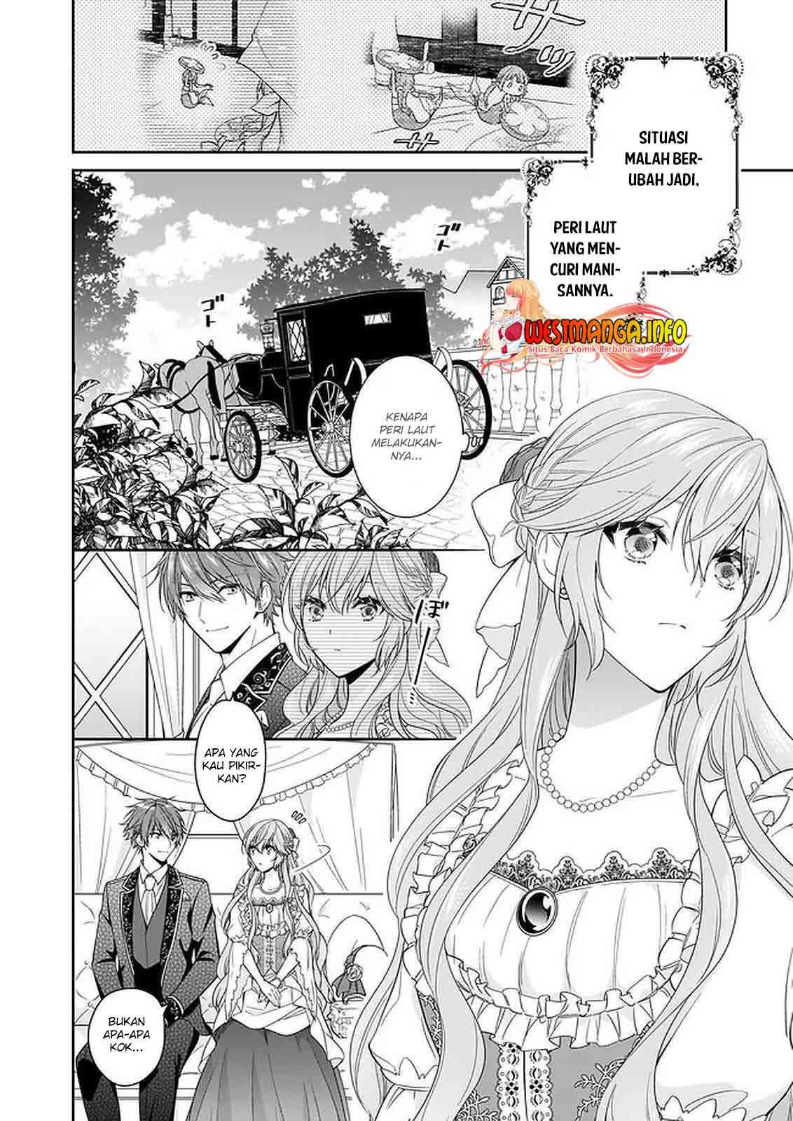 Akuyaku Reijou wa Ringoku no Outaishi ni Dekiai sareru Chapter 27 Gambar 4