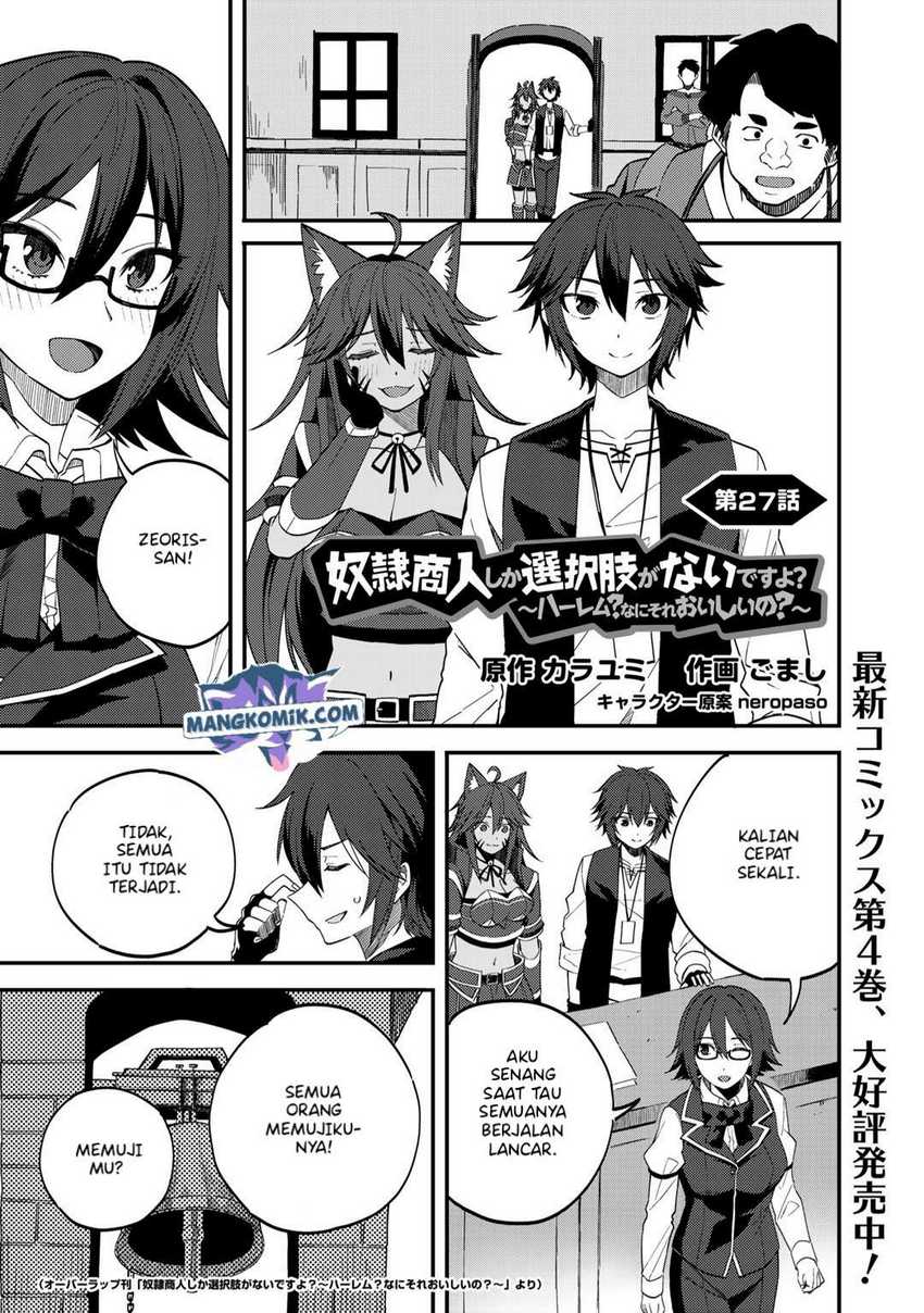 Baca  Dorei Shounin shika Sentakushi ga nai desu yo? ~Harem? Nani sore oishii no?~ Chapter 27 Gambar 2
