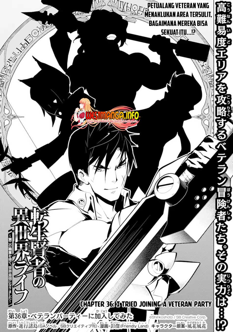 Baca  Tensei Kenja no Isekai Raifu Chapter 36.1 Gambar 2