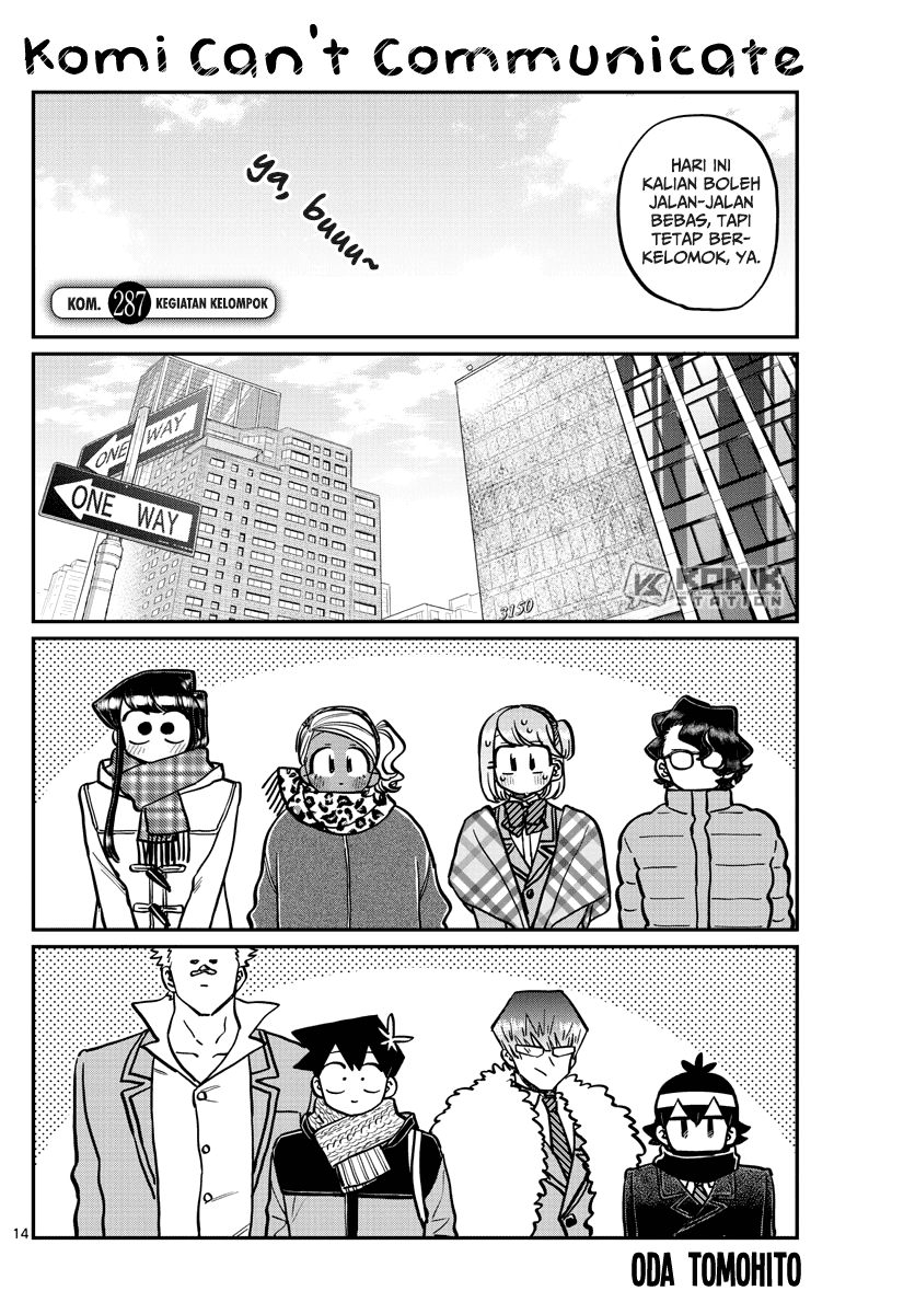 Baca Komi-san wa Komyushou Desu Chapter 287 Gambar 2