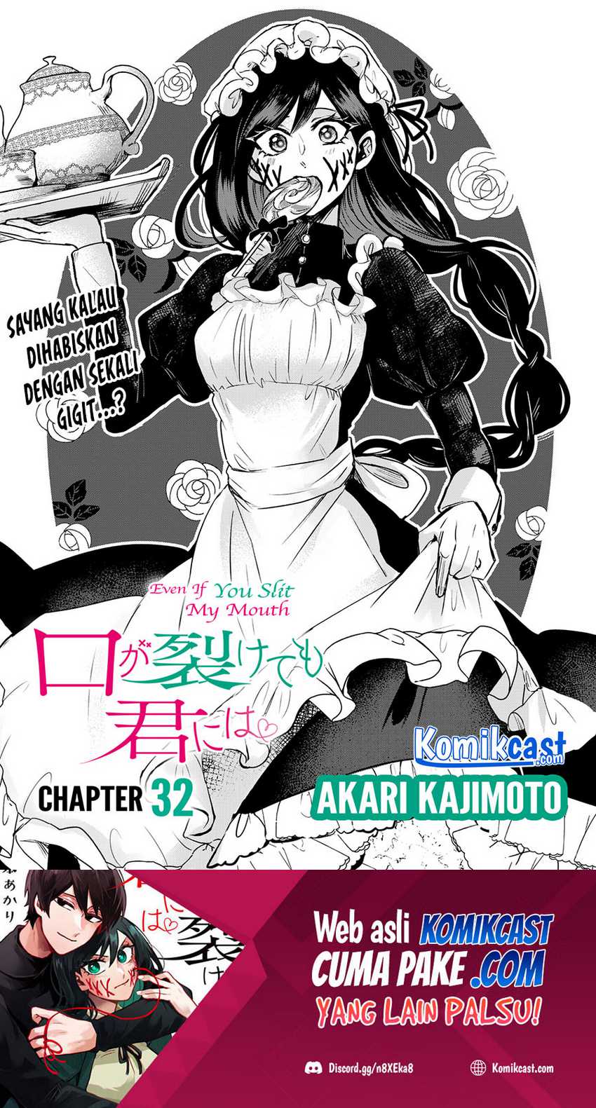 Baca Kuchi ga Saketemo Kimi ni wa Chapter 32 Gambar 2