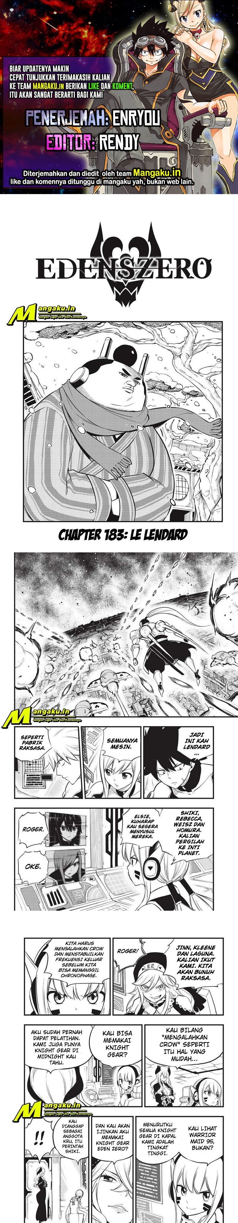 Eden's Zero Chapter 183 1