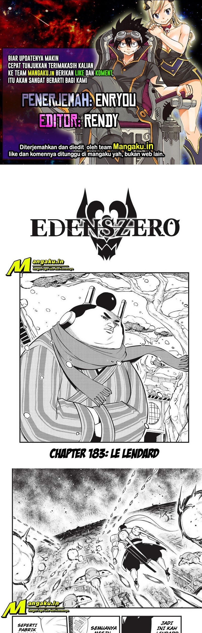 Baca Komik Eden's Zero Chapter 183 Gambar 1