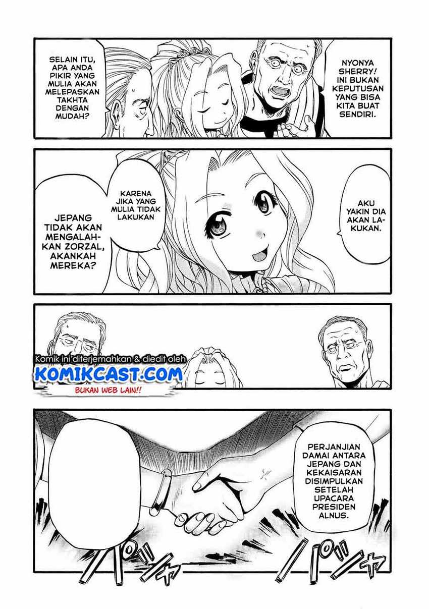 Gate – Jietai Kare no Chi nite Kaku Tatakeri Chapter 110 Gambar 18