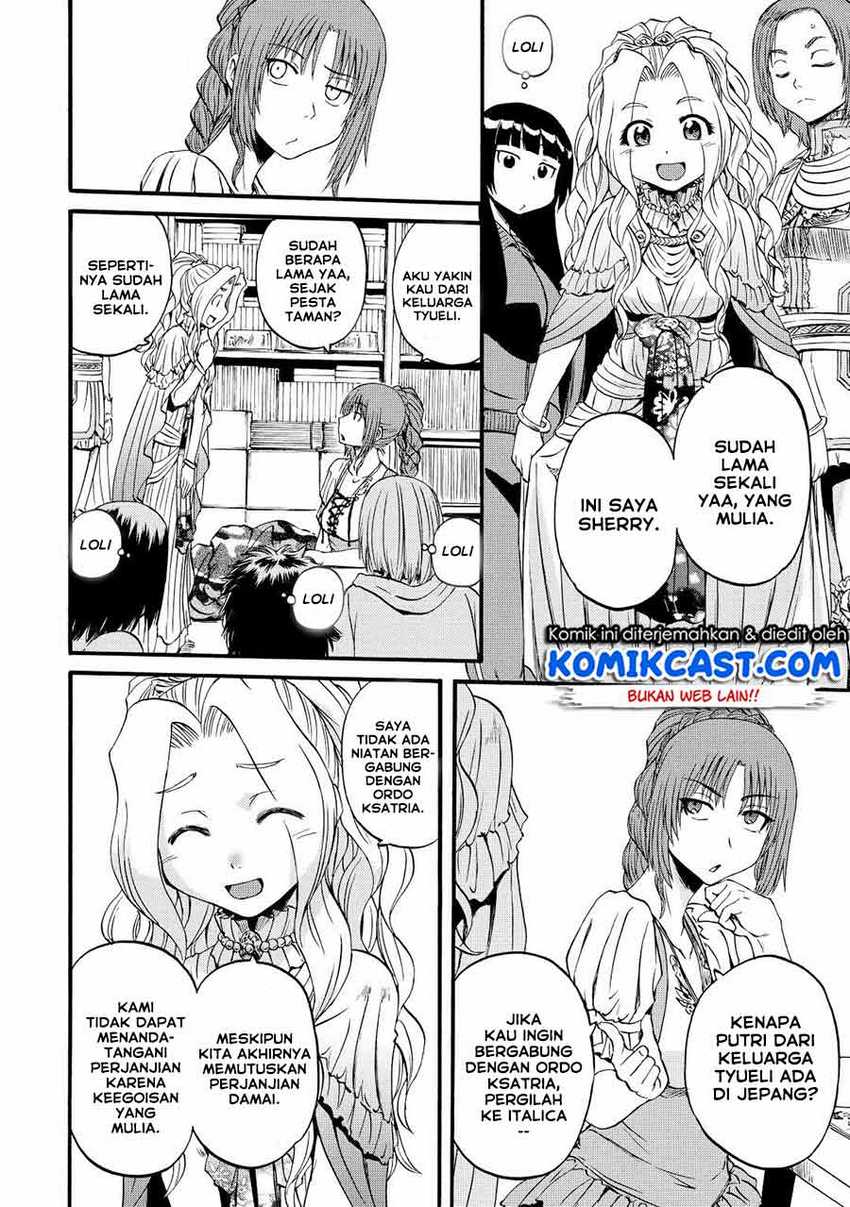Gate – Jietai Kare no Chi nite Kaku Tatakeri Chapter 110 Gambar 29