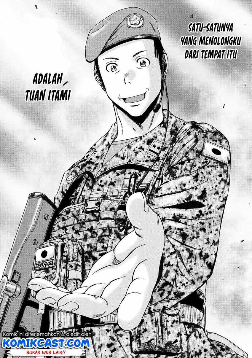 Gate – Jietai Kare no Chi nite Kaku Tatakeri Chapter 110 Gambar 35
