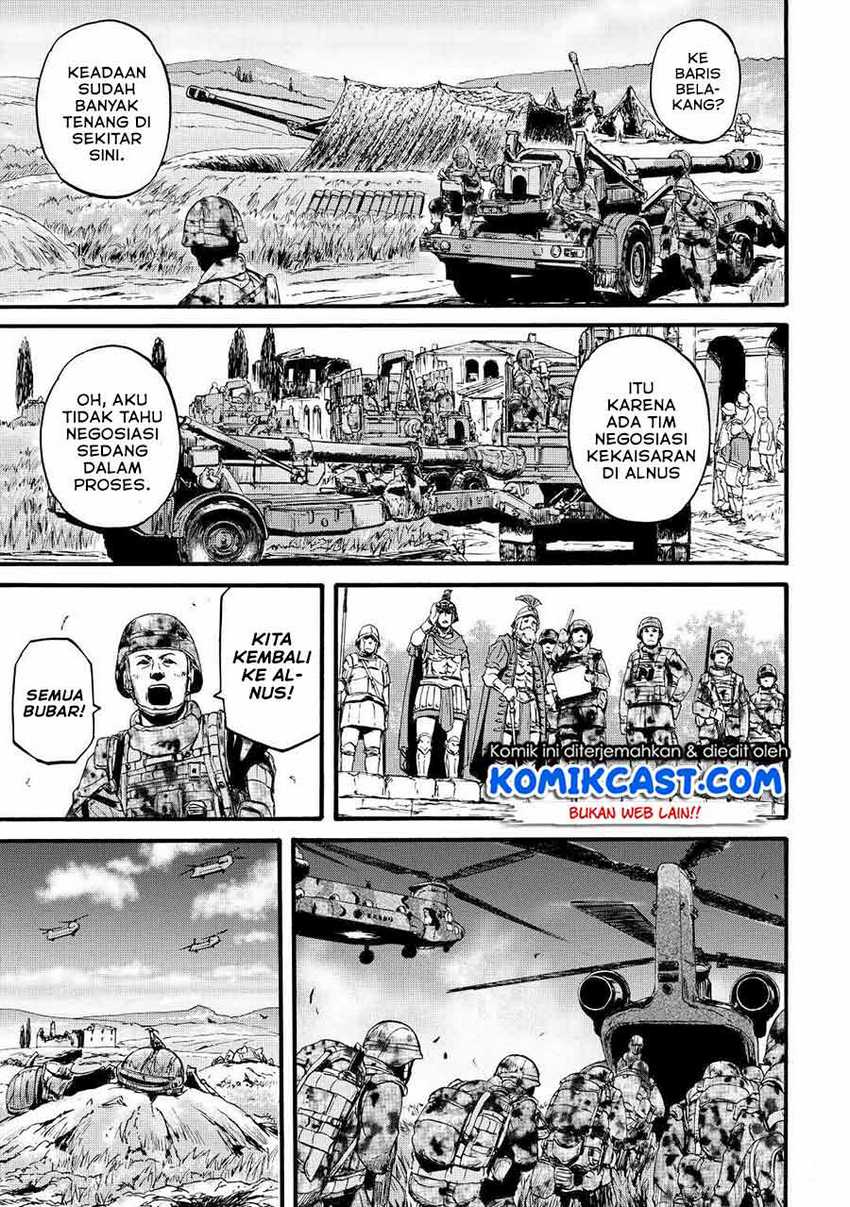 Gate – Jietai Kare no Chi nite Kaku Tatakeri Chapter 110 Gambar 4