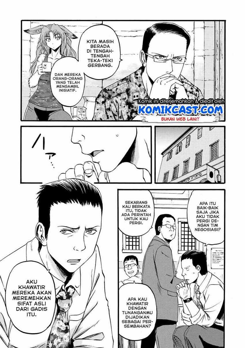 Gate – Jietai Kare no Chi nite Kaku Tatakeri Chapter 110 Gambar 6