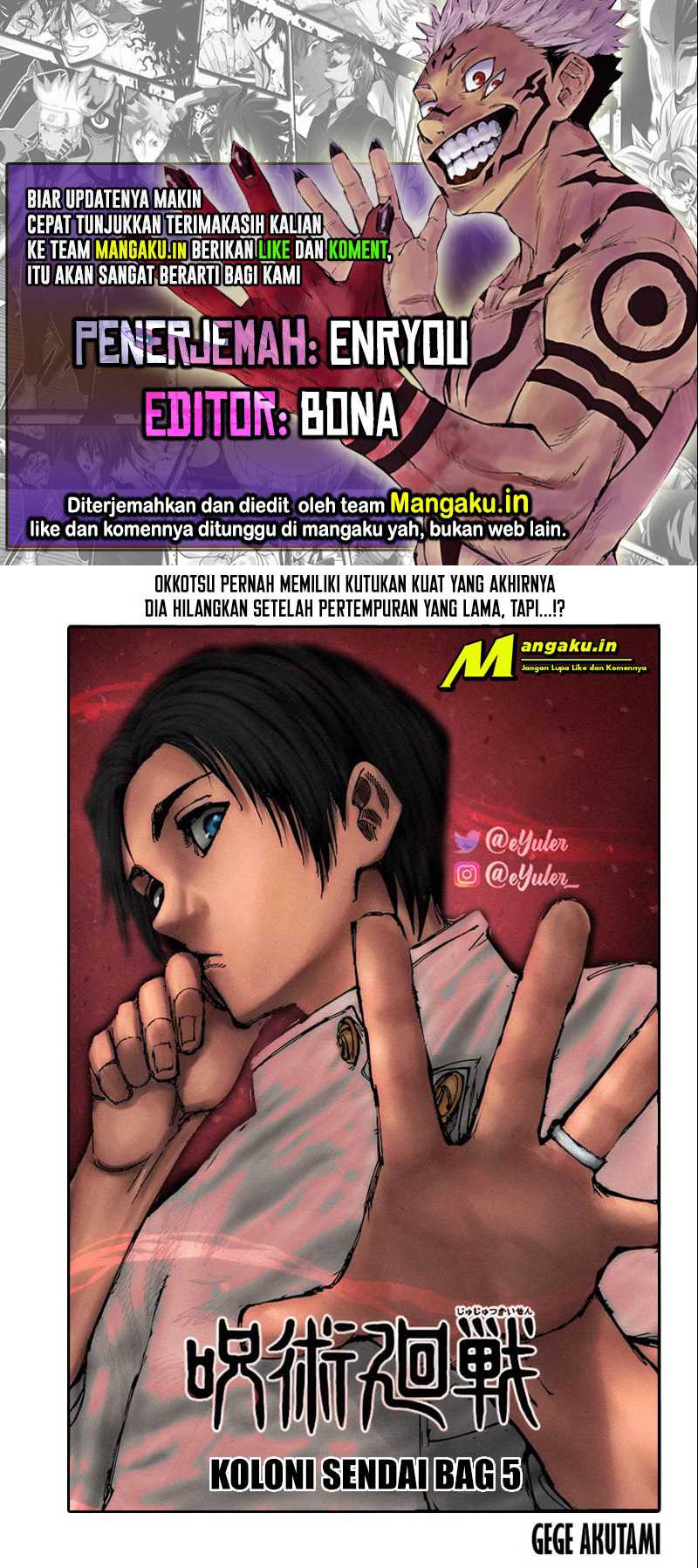 Baca Komik Jujutsu Kaisen Chapter 178 Gambar 1