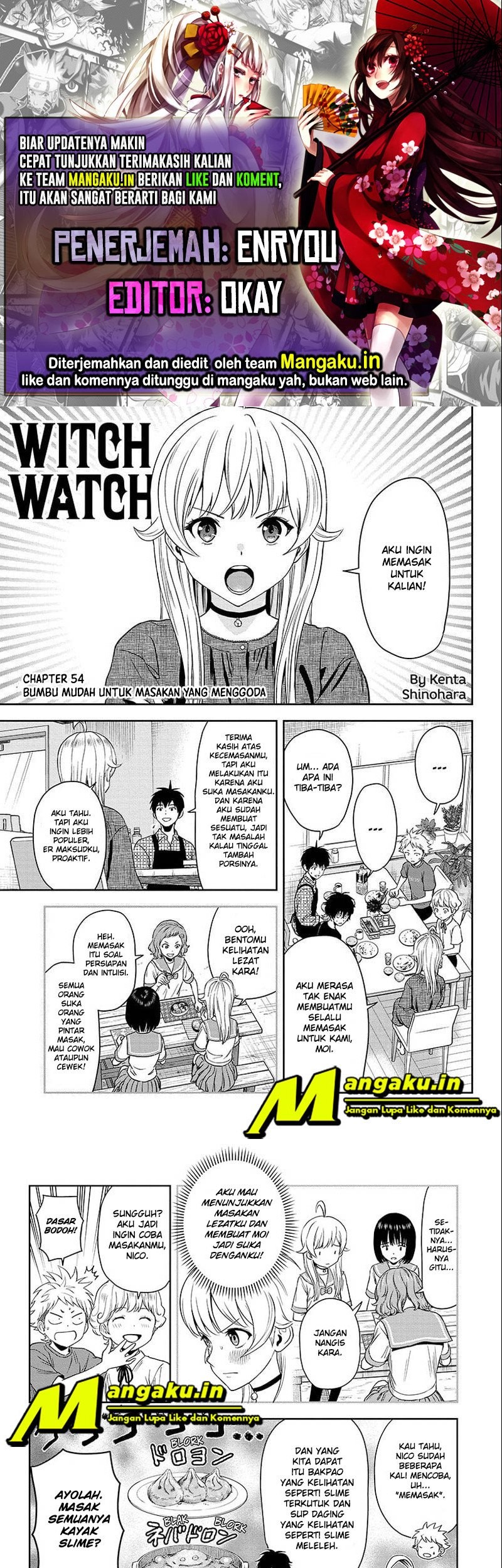Baca Komik Witch Watch Chapter 54 Gambar 1
